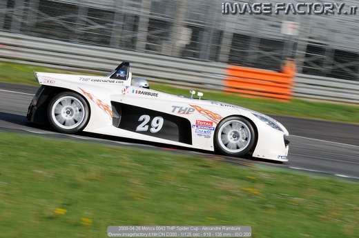 2008-04-26 Monza 0042 THP Spider Cup - Alexandre Rambure